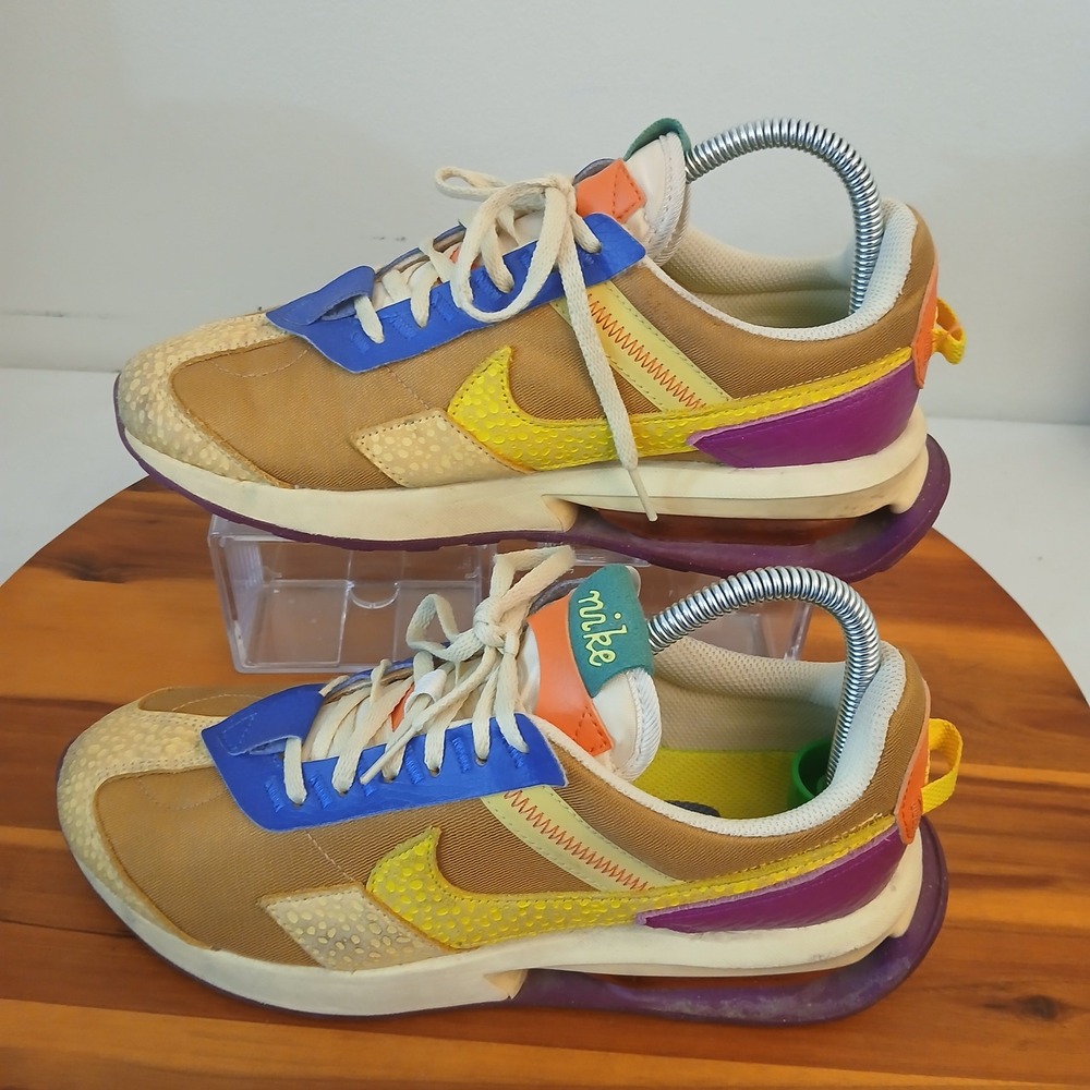 Nike Air Max Pre-Day Women 8.5 Wheat Yellow Running Shoes Sneakers DO6716-700